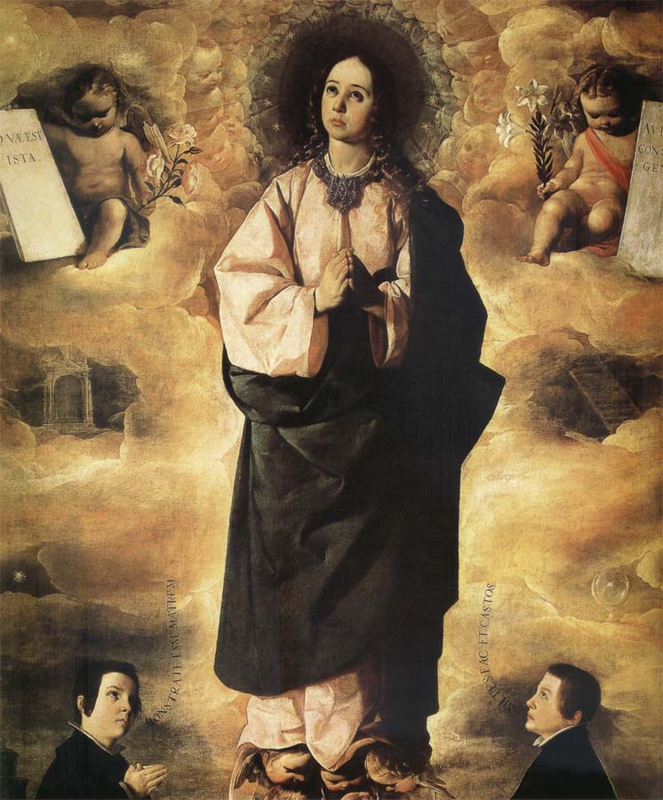 Francisco de Zurbaran The Immaculate one Concepcion